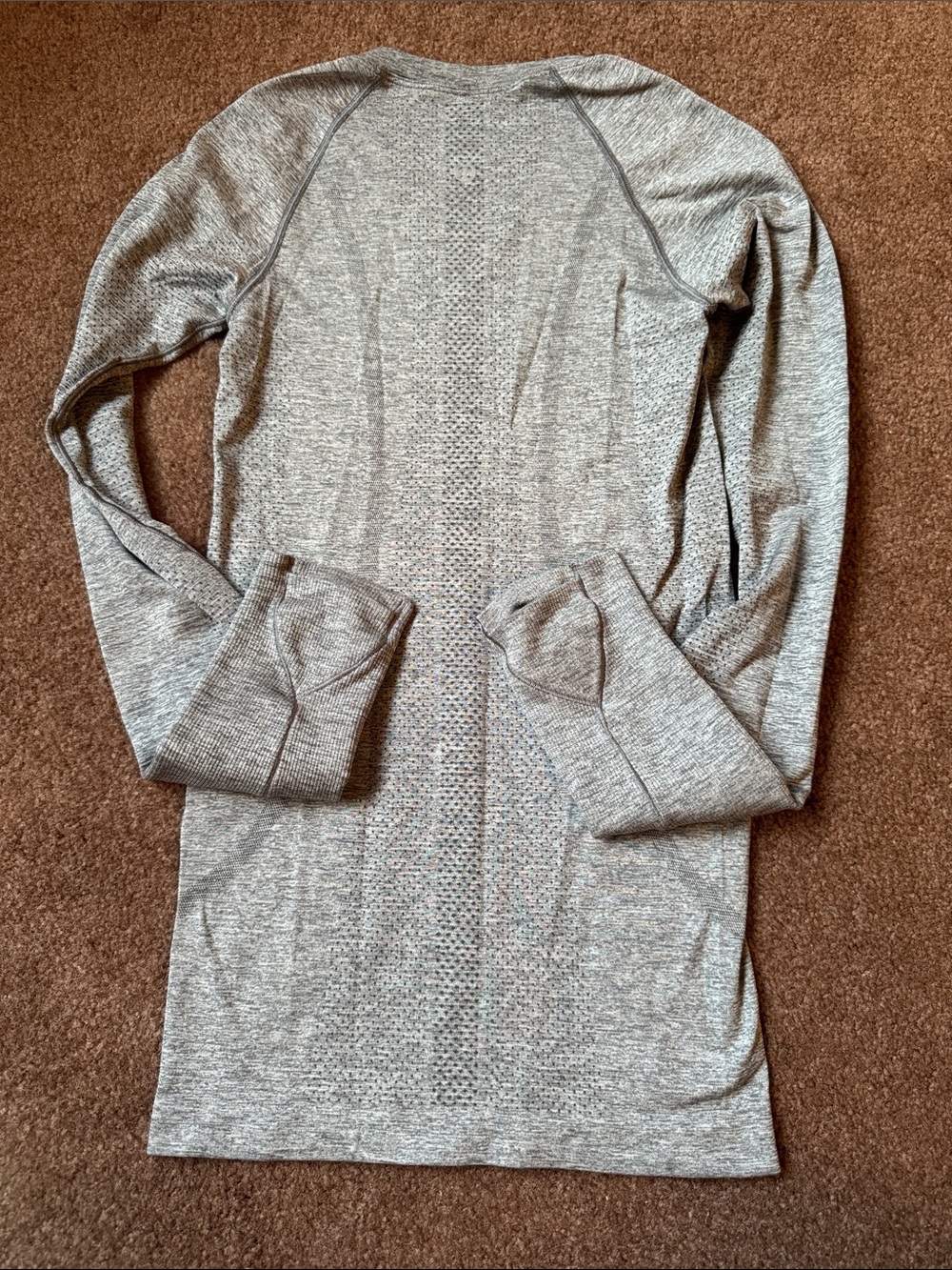Lululemon Long Sleeve Heathered Gray